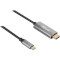 Кабель TRUST Calyx USB-C - HDMI 1.8м Black (23332)