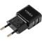 Зарядное устройство VINGA 2 Port USB Wall Charger 2.1A Black (VCPWCH2USB2ABK)
