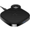 Беспроводное зарядное устройство USAMS 2-in-1 Wireless Charger for Apple Watch and Mobile Phone Black (US-CD89)