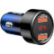Автомобильное зарядное устройство BASEUS Magic Series A+A 45W Dual QC3.0 Car Charger Blue (CCMLC20A-03)
