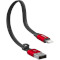 Кабель BASEUS Nimble Portable Cable for Lightning 0.23м Black/Red (CALMBJ-B91)