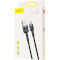 Кабель BASEUS Cafule Cable USB for Lightning 3м Gray/Black (CALKLF-RG1)