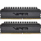 Модуль памяти PATRIOT Viper 4 Blackout DDR4 3000MHz 16GB Kit 2x8GB (PVB416G300C6K)