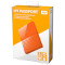 Портативный жёсткий диск WD My Passport 1TB USB3.0 Orange (WDBYNN0010BOR-EEEX)