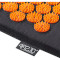 Акупунктурний килимок (аплікатор Кузнєцова) з валиком 4FIZJO 72x42cm Black/Orange (4FJ0042)