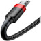 Кабель BASEUS Cafule Cable USB for Micro Black/Red 1м (CAMKLF-B91)