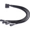 Кабель-розгалужувач для вентиляторів PWM Molex to 4x4-pin