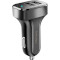 Автомобільний зарядний пристрій USAMS US-CC087 C13 2.1A Dual USB Car Charger Black (CC87TC01)