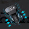 Автомобильное зарядное устройство USAMS US-CC087 C13 2.1A Dual USB Car Charger Black (CC87TC01)