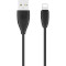 Кабель BASEUS Small Pretty Waist Cable for Lightning 1.2м Black (CALMY-01)