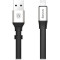 Кабель BASEUS Two-in-One Portable Cable for Android/iOS 0.23м Silver (CALMBJ-0S)