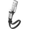 Кабель BASEUS Two-in-One Portable Cable for Android/iOS 0.23м Silver (CALMBJ-0S)
