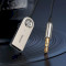 Bluetooth аудіо адаптер BASEUS BA01 AUX Cable with Hands Free Mic Black (CABA01-01)