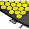 Акупунктурный коврик (аппликатор Кузнецова) с валиком 4FIZJO 72x42cm Black/Yellow (4FJ0086)
