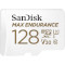 Карта пам'яті SANDISK microSDXC Max Endurance 128GB UHS-I U3 V30 Class 10 + SD-adapter (SDSQQVR-128G-GN6IA)