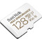 Карта памяти SANDISK microSDXC Max Endurance 128GB UHS-I U3 V30 Class 10 + SD-adapter (SDSQQVR-128G-GN6IA)