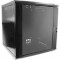 Настінна шафа 19" HYPERNET WMNC66-12U-Flat-Black (12U, 600x600мм, RAL9005)