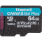 Карта памяти KINGSTON microSDXC Canvas Go! Plus 64GB UHS-I U3 V30 A2 Class 10 (SDCG3/64GBSP)