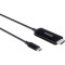 Кабель SAMSUNG DeX USB-C - HDMI 1.5м Black (EE-I3100FBRGRU)