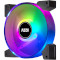 Комплект вентиляторів AZZA Hurricane II Digital RGB 4-Pack (FNAZ-12DRGB2-241)