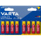 Батарейка VARTA Longlife Max Power AA 8шт/уп (04706 101 428)