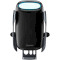 Автодержатель для смартфона с беспроводной зарядкой BASEUS Milky Way Electric Bracket Wireless Charger Black (WXHW02-01)