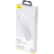 Бездротовий зарядний пристрій BASEUS Simple 2-in-1 Wireless Charger 15W Pro Edition White (WXJK-C02)