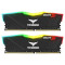 Модуль пам'яті TEAM T-Force Delta RGB Black DDR4 3200MHz 32GB Kit 2x16GB (TF3D432G3200HC16CDC01)