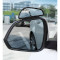 Автомобильное дополнительное зеркало заднего вида BASEUS Large View Reversing Auxiliary Mirror Black (ACFZJ-01)