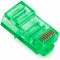 Конектор MERLION RJ-45 UTP Cat.5e 100шт/уп Green (RJ45ML-GR)