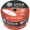 DVD-R HP Inkjet Printable 4.7GB 16x 50pcs/wrap (69302/DME00070WIP-3)