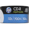 CD-R HP Inkjet Printable 700MB 52x 50pcs/spindle (69312/CRE00017WIP-3)