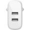 Зарядний пристрій BELKIN Boost Up Charge Dual USB-A Wall Charger 24W White (WCB002VFWH)