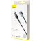 Кабель-удлинитель BASEUS Cafule Cable USB3.0 Male to Female 2A 1м Dark Gray (CADKLF-B0G)