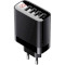 Зарядное устройство BASEUS Mirror Lake Digital Display 4USB Travel Charger 30W Black (CCJMHB-B01)