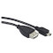 Кабель OTG POWERPLANT USB2.0 AF/Mini-BM 0.15м (KD00AS1234)