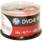 DVD-R HP Inkjet Printable 4.7GB 16x 50pcs/spindle (69317/DME00025WIP-3)
