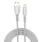 Кабель COLORWAY PVC USB to Apple Lightning 2.4A 1м White (CW-CBUL027-WH)