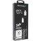 Кабель GRAND-X USB 3.1 Type-C - Type-C PD 65W 1м Silver/Black (TPC-02)