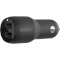 Автомобільний зарядний пристрій BELKIN Boost Up Charge Dual USB-A Car Charger 24W Black (CCB001BTBK)
