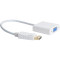 Адаптер CABLEXPERT A-DPM-VGAF-02-W DisplayPort - VGA White