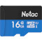 Карта памяти NETAC microSDHC P500 Standard 16GB UHS-I Class 10 (NT02P500STN-016G-S)