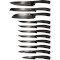 Набір кухонних ножів BERLINGER HAUS Black Silver Collection 11пр (BH-2608)