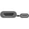 Адаптер TRUST Dalyx USB-C - HDMI v1.4 Silver (23774)