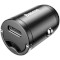 Автомобільний зарядний пристрій BASEUS Tiny Star Mini PPS Quick Charger Type-C 30W Black w/Type-C to Lightning cable (TZVCHX-0G)