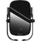 Автотримач для смартфона з бездротовою зарядкою BASEUS Rock-solid Electric Holder Wireless Charger Kit Black (WXHW01-B01)