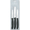 Набор кухонных ножей VICTORINOX Swiss Classic Paring Knife Set with Peeler Black 3пр (6.7113.3)
