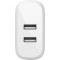 Зарядний пристрій BELKIN Boost Up Charge Dual USB-A Wall Charger 24W White w/Lightning cable (WCD001VF1MWH)