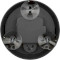 Настінний годинник BRESSER MyTime Bath mini Black (8020115CM3QUA)
