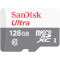 Карта памяти SANDISK microSDXC Ultra 128GB Class 10 + SD-adapter (SDSQUNR-128G-GN3MA)